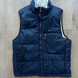 Vintage Nike Big Logo Vest - Etsy