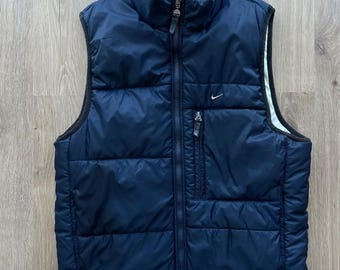 Vintage Nike Big Logo Vest - Etsy