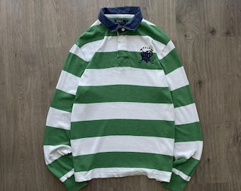 レア90s★カンタベリーオブニュージーランド ラグビー 刺繍 ジャンパー 紺緑M レア90s☆カンタベリーオブニュージーランド ラグビー 刺繍