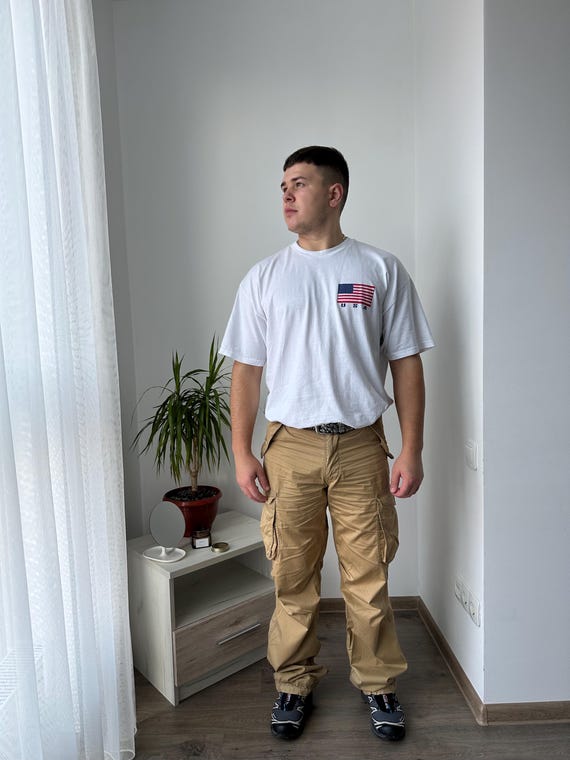 Vintage Timberland Cargo Beige Duxbury Pants