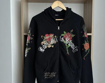 Vintage Ed Hardy Christian Audigier Hoodie