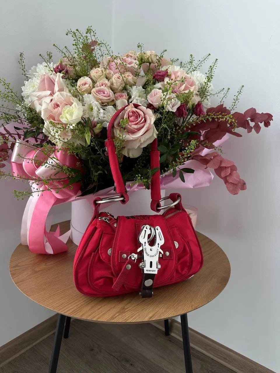 George Gina Lucy Bag Pink - Etsy