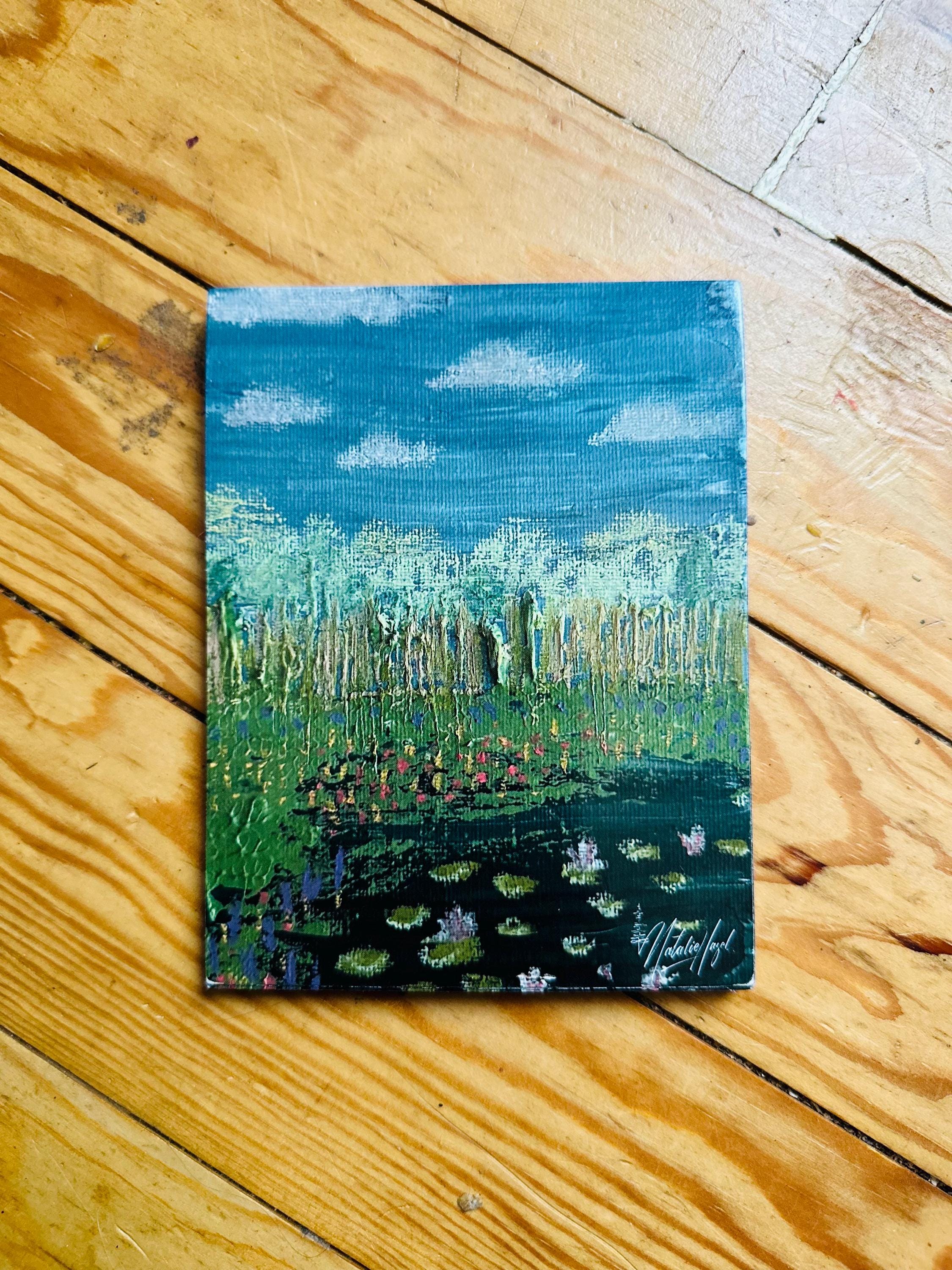 Impressionism Textured Art- Landscape Print Magnet - Etsy