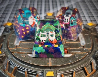 Hor.net - Holl.ow Kn.ig.ht Keycap. Anime Artisan Kecap, Custom Keycap, Character Keycap, Halloween Gift, Birthday Gift, Gift for him