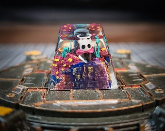 Holl.ow Kn.ig.ht Keycap. Anime Artisan Kecap, Custom Keycap, Character Keycap, Halloween Gift, Birthday Gift, Gift for him