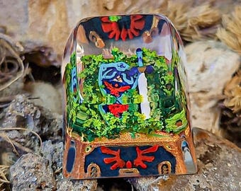 Zelda  Game Artisan Kecap, Custom Keycap, Character Keycap, Birthday Gift, Christmas gift