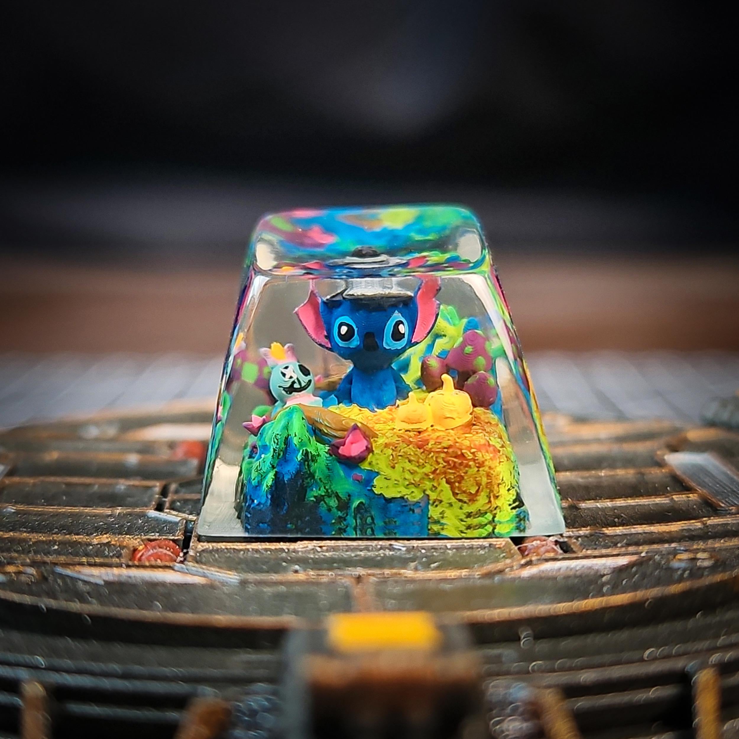 Snit.ch Halloween Keycap, Pumpkin Keycap, Custom Keycap, Character Keycap, Birthday Gift,Halloween Gift