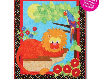 King Of The Jungle Children's Quilt Pattern