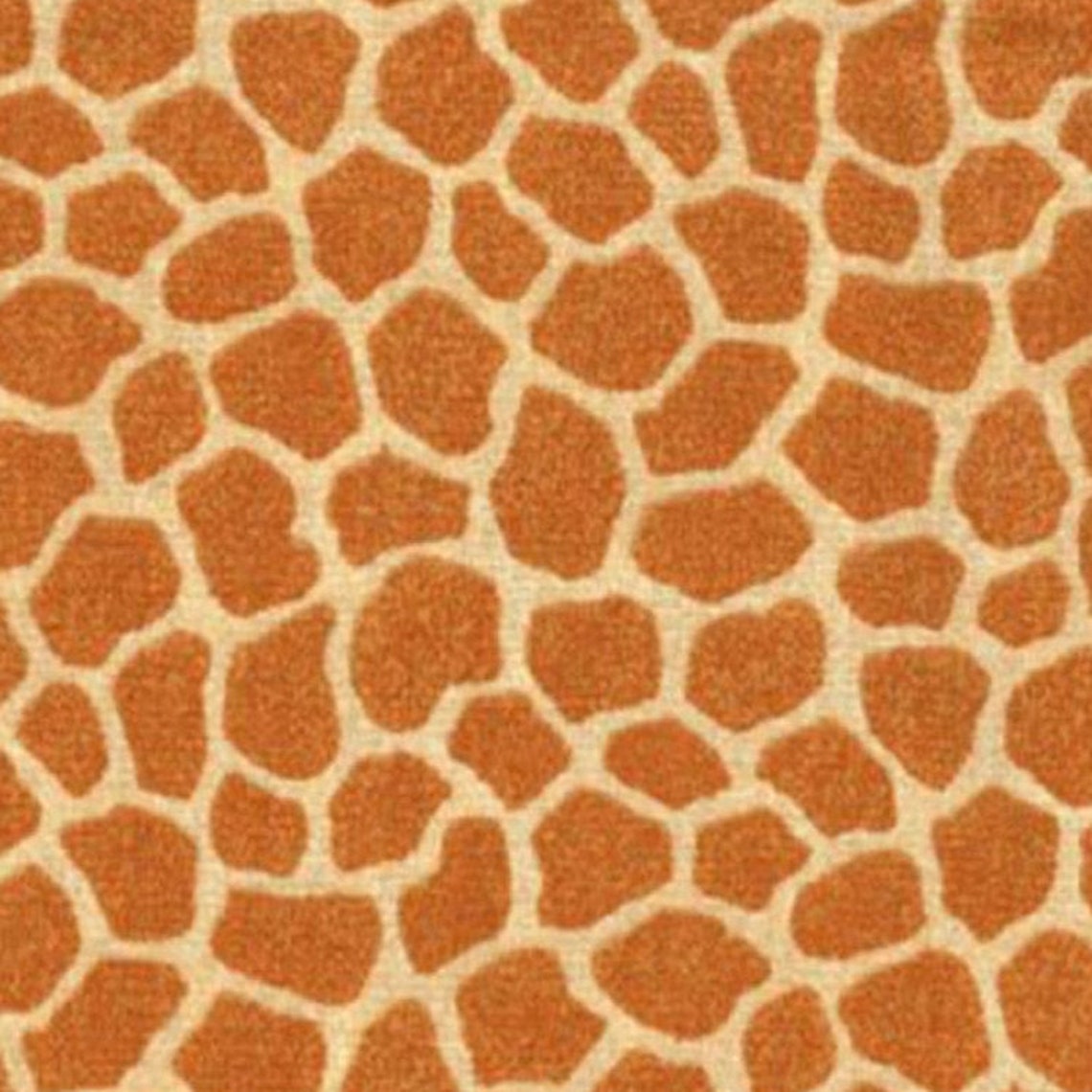 Giraffe Skin Cotton Fabric Yardage 44 Inches Wide from Fabric Etsy