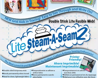 Steam A Seam 2 fusible web sheets—9"x12", pack of 5