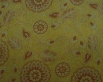 Avlyn Ranchero Yellow Paisley and Bandanna western fabric yardage