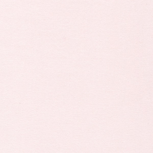 Pearl Pink Solid Cotton Flannel from Robert Kaufman 44 inches wide