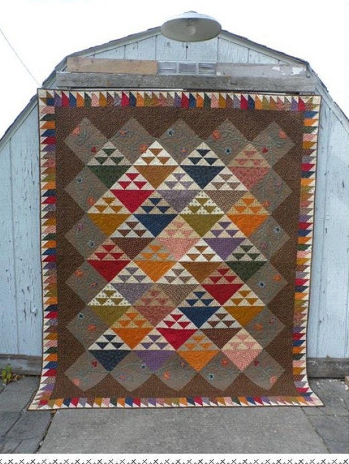 Home and Hearth Quilt Pattern by Deanne Eisenman for Snuggles Etsy