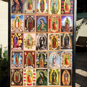 Stunning GUADALUPE Chromo Historical Religious 20 x 30 Photo Fine Art Print by MARIPOSAFUERTE Photo quality print/ thick paper image 1