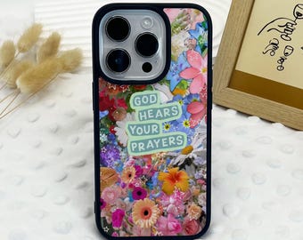 Flowers Phone Case For iPhone Air iPhone 17 16 15 14 13 12 11  iPhone Pro/Pro Max Case iPhone Mini Case XR XS MAX SE2020 Customizable Gift