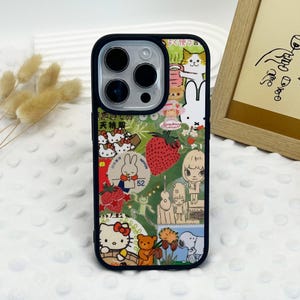 Étui pour iphone de téléphone fraise lapin 16 15 14 13 12 11 Pro Max étui pour iPhone 15 14 13 12 Pro 15 14 Plus étui 13 12 MiniCase XR XS MAX SE2020
