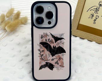 Bats Phone Case For iPhone Air iPhone 17 16 15 14 13 12 11  iPhone Pro/Pro Max Case iPhone Mini Case XR XS MAX SE2020 Customizable Gift