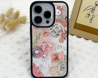 Jolie coque de téléphone chat pour iPhone Air iPhone 17 16 15 14 13 12 11 iPhone Pro/Pro Max coque iPhone Mini XR XS MAX SE2020 cadeau personnalisable