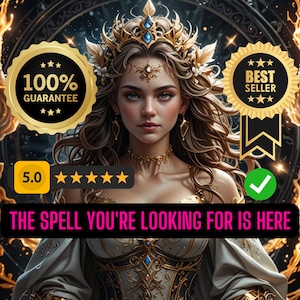 Ancient Beauty & Attraction Spell: White Magic Charm Ritual