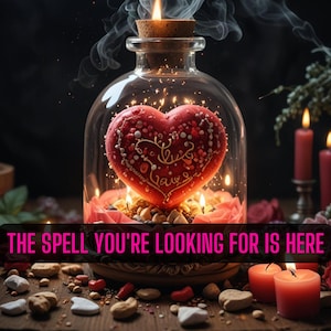 Santería Love Commitment Spell - Make Them Devoted to You Forever Includes a Powerful Personalized Spell Ritual Proof with Your Name