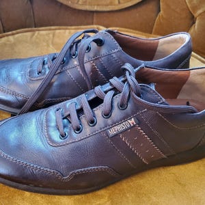 Vintage Mephisto Men&#39;s Size 9 Leather Shoes – Minimal Wear, Comfortable Air-Jet Technology