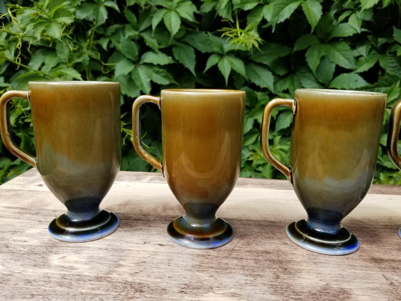 Irish Coffee Mugs by Wade set of 6 made in Ireland Vintage Etsy