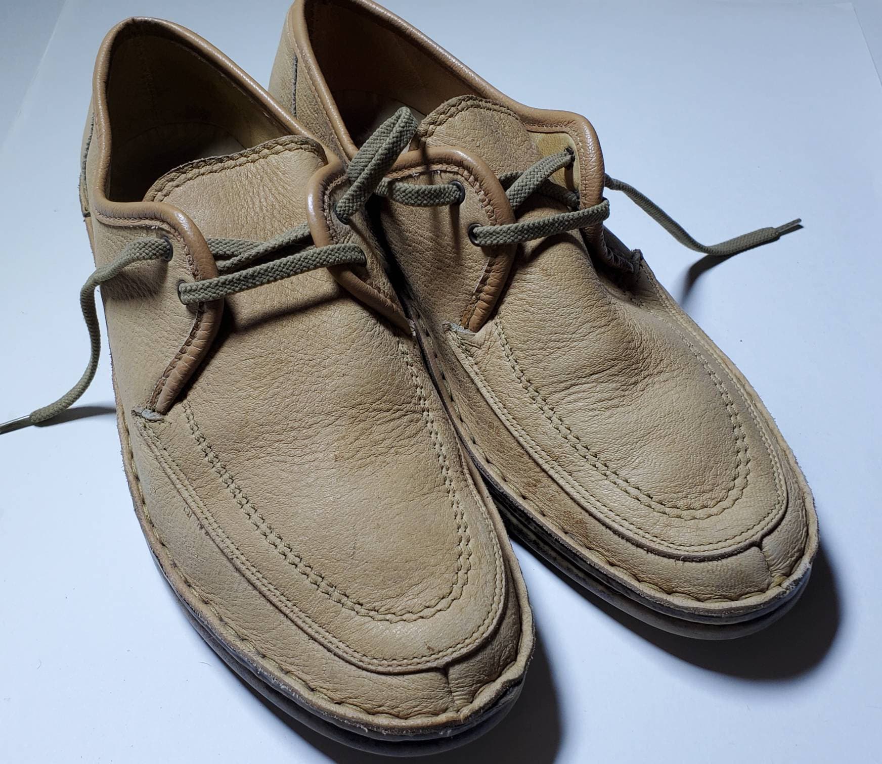 Brown Leather Wallabees by Clarks Men's Size 11 Etsy Hong Kong