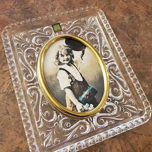 Hoya Crystal Picture Frame | Vintage Glass Frame | Home Décor | made in Japan