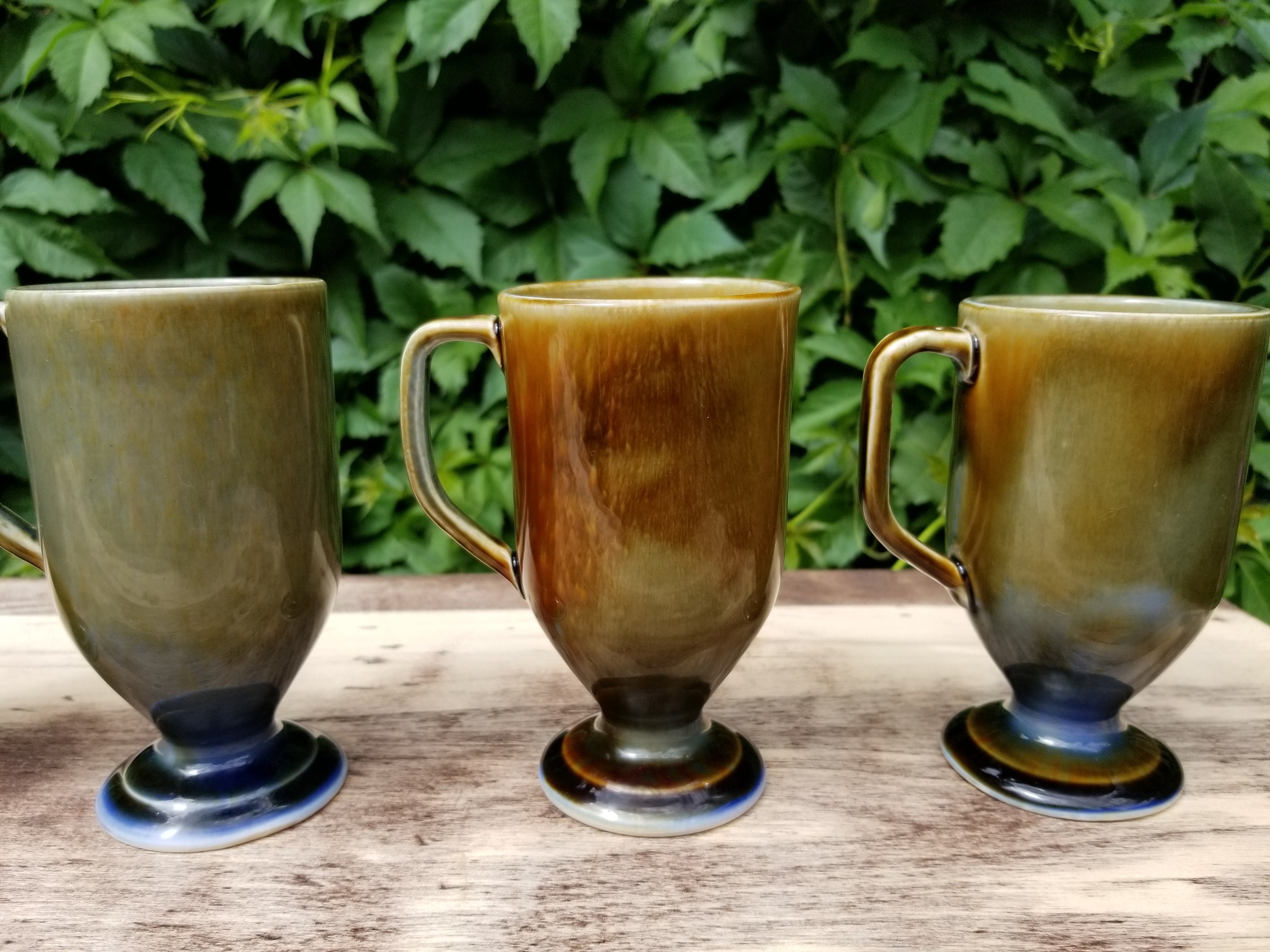 Irish Coffee Mugs by Wade set of 6 made in Ireland Vintage Etsy