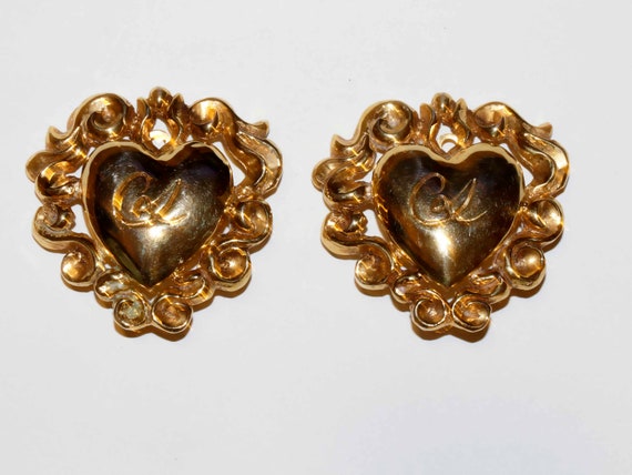 Christian Lacroix earrings, big and bold, runway c