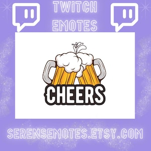 Cheers Emote / Twitch Emote / Discord Emote