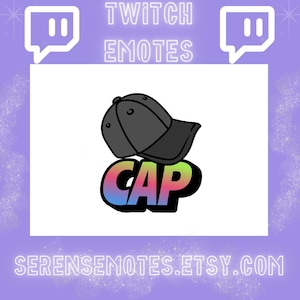 Cap Emote / Twitch Emote / Discord Emote