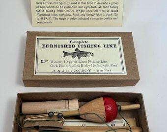 Historic 19th Century Fishing Tackle
