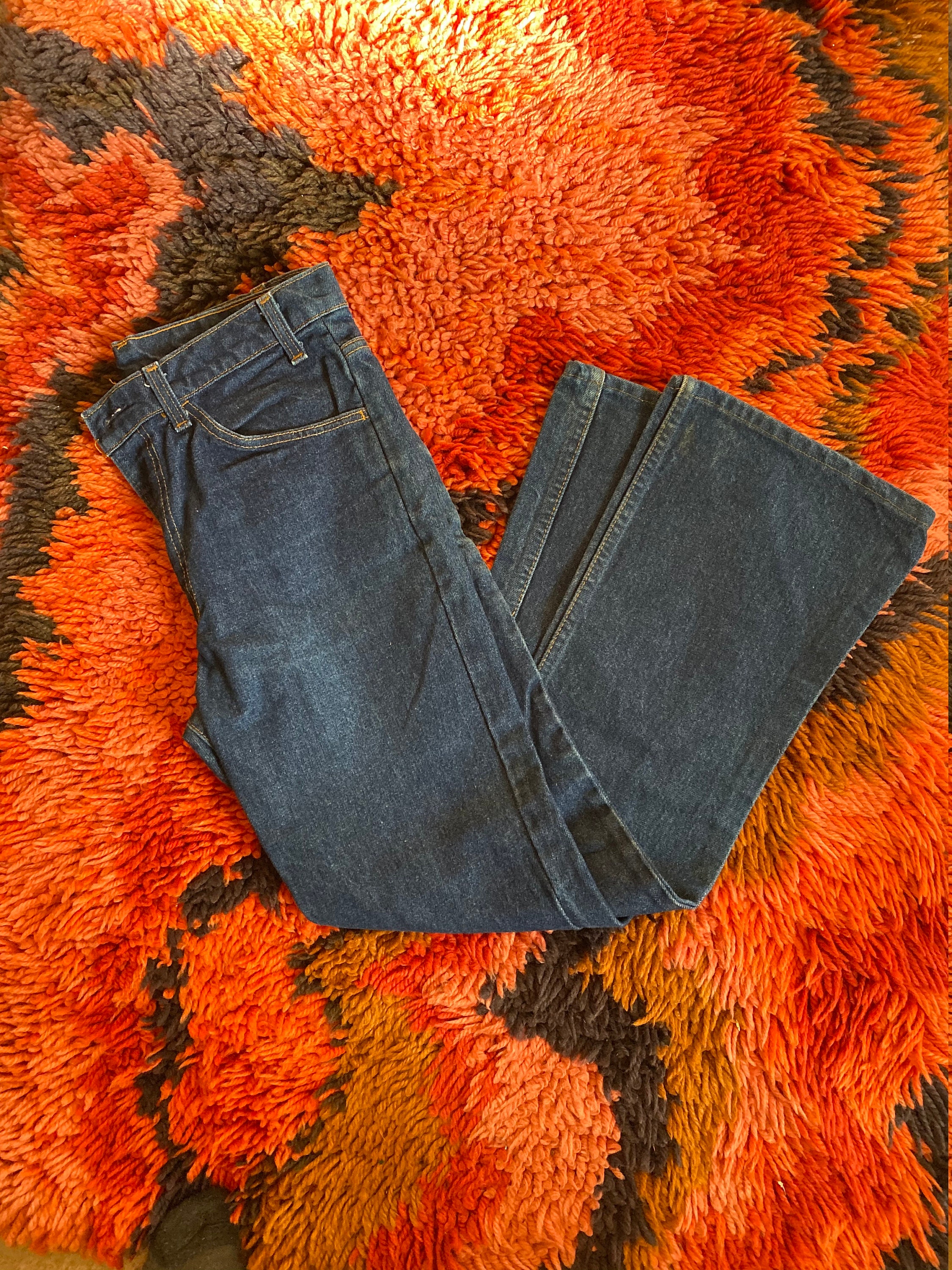 LEVIS VINTAGE 70s 646-0217 BELL BOTTOM | vrealitybolivia.com