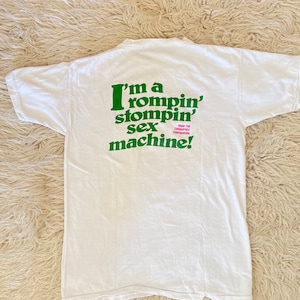 RARE Vintage 80s Porn T-shirt 'heidi A. - 'the Erotic Midadventures of