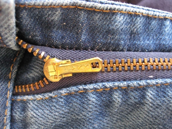 RARE Vintage 1970's Orange Tag Italian Levi's - - image 5