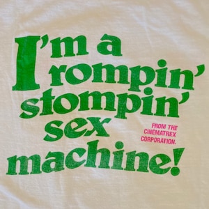 RARE Vintage 80s Porn T-shirt 'heidi A. - 'the Erotic Midadventures of
