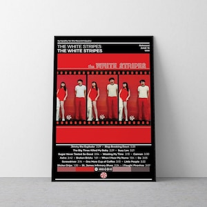 ザ・ストライプス直筆サイン入りポスター