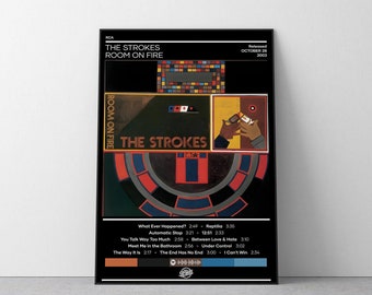 THE STROKES 2ndアルバムROOM ON FIRE ポスター THE STROKES 2ndアルバムROOM ON FIRE ポスター The Strokes