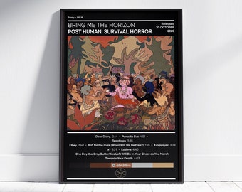 Bring Me the Horizon Poster: Sempiternal Album Art Print - Etsy