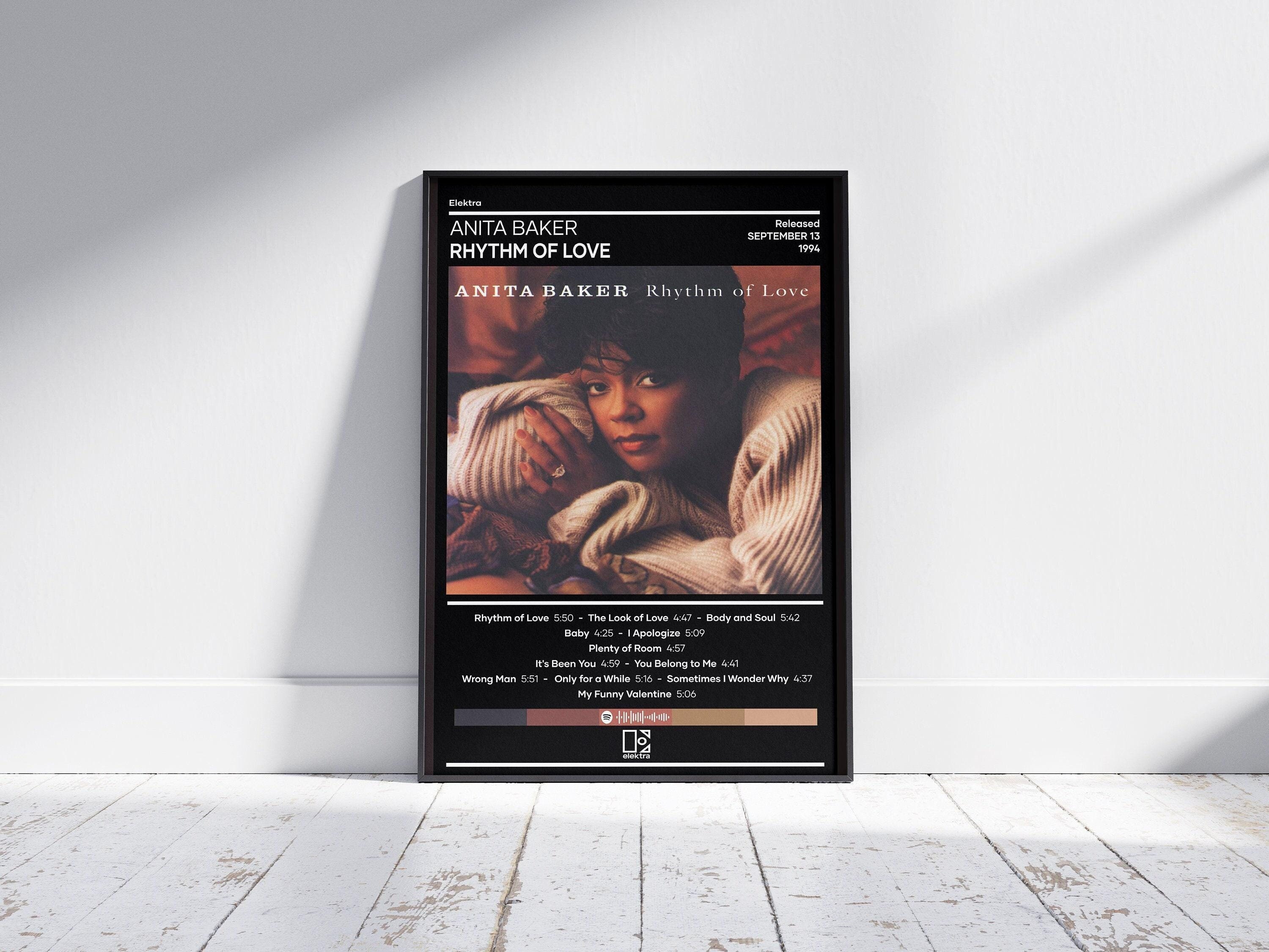 Anita Baker Poster | Rhythm of Love Poster | Music Poster | Album