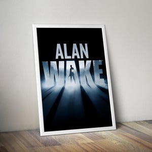 Alan Wake-poster | Videogameposter Alan Wake | Gamingposter | Gameposter | Cadeau gamerposter | Wanddecoratie | Game-afdruk | Kamerinrichting