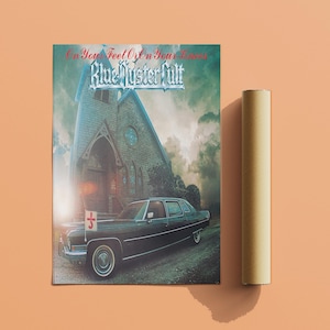 Blue Öyster Cult Poster | On Your Feet or on Your Knees Poster | Concert Poster | Album Poster | Music Poster Gift | Wall Decor | Rock Music