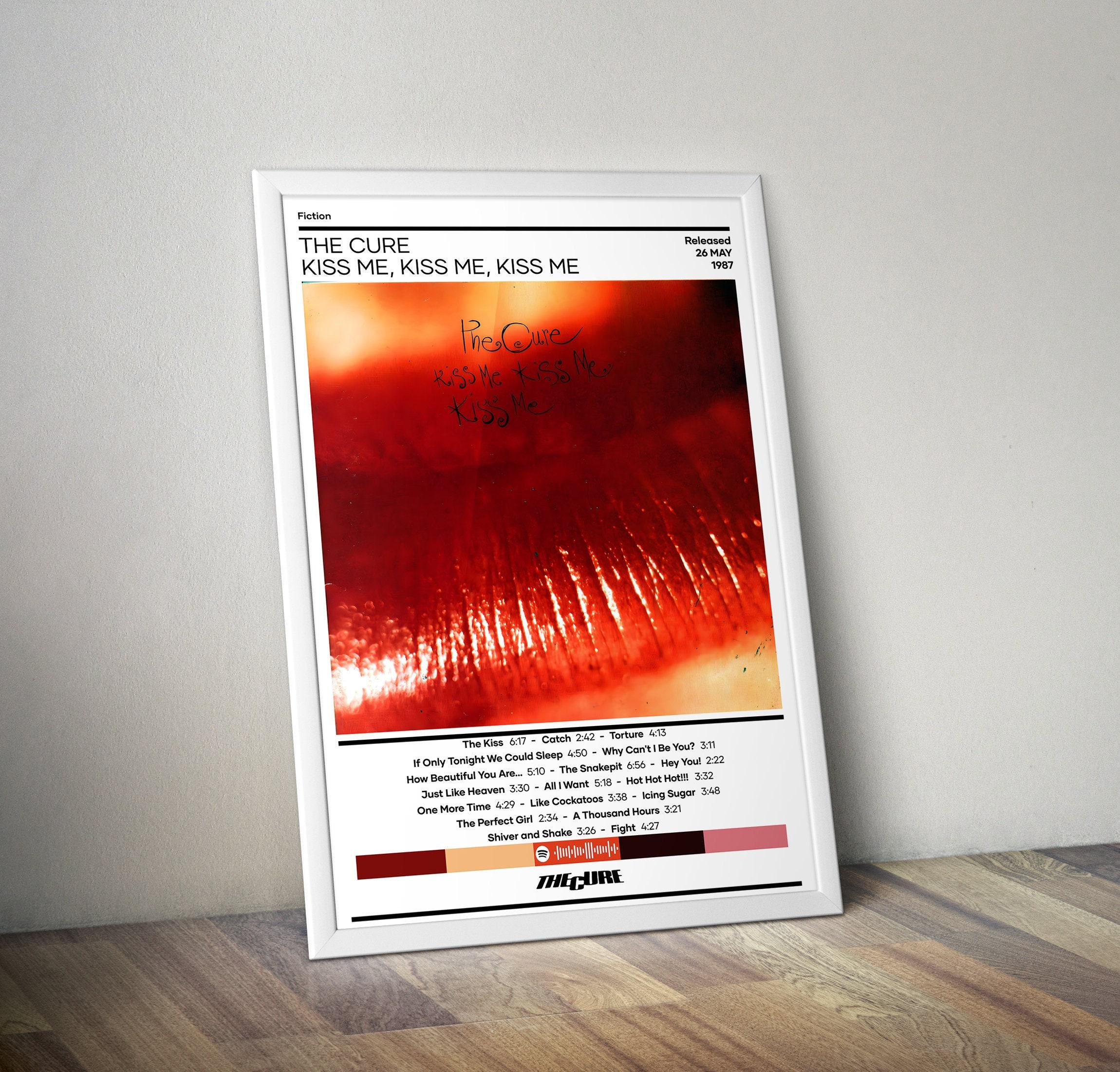 The Cure Poster | Kiss Me, Kiss Me, Kiss Me Poster | Rock Music