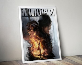 【週末即対応！レア品】ファイナルファンタジーⅧ ポスター Final Fantasy 8 Poster - Etsy 日本