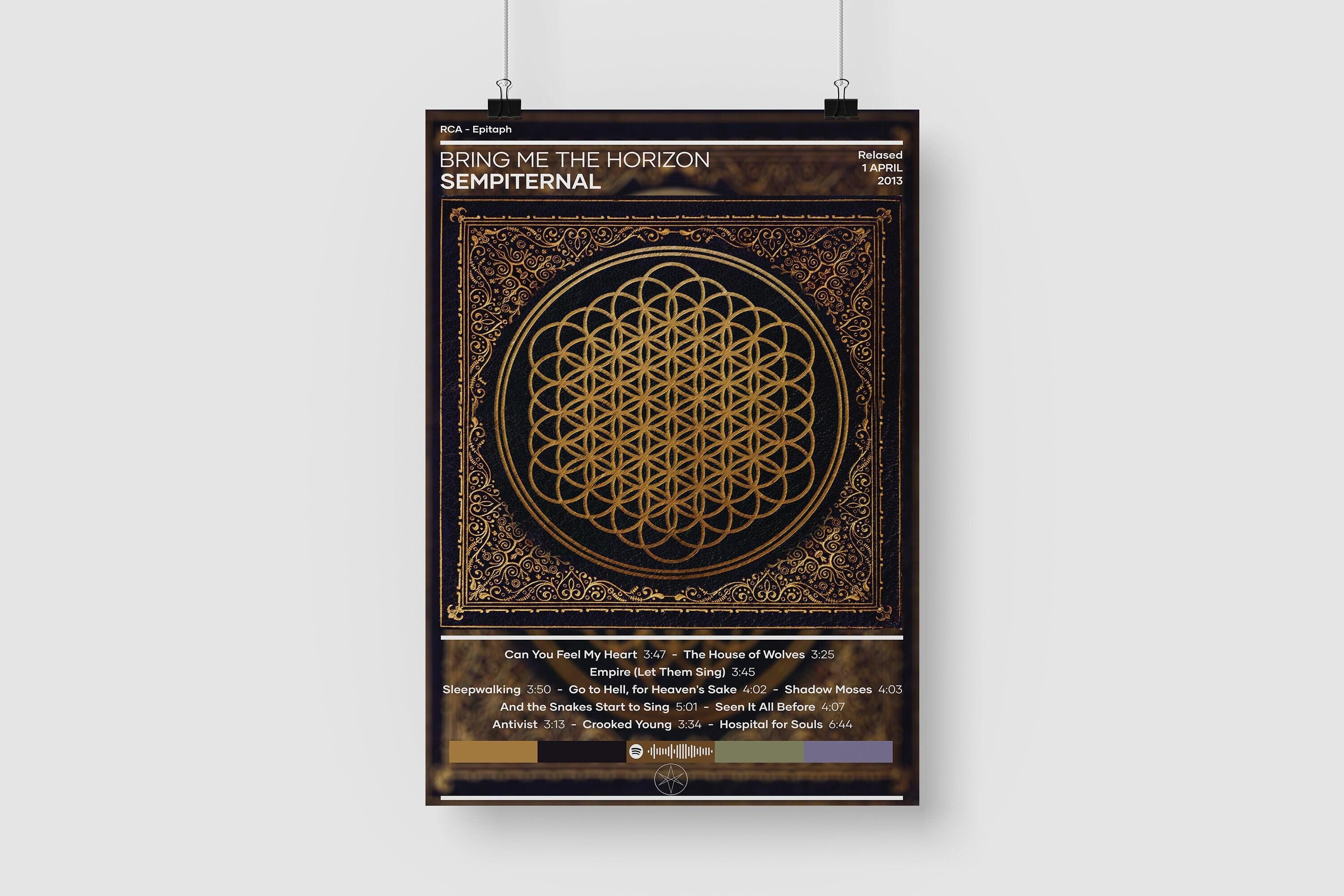 Bring Me the Horizon Poster | Sempiternal Poster | Rock Music
