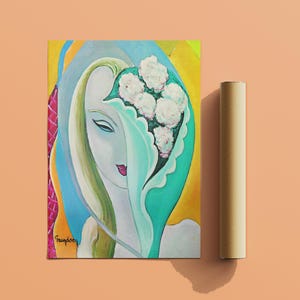 Derek and the Dominos Poster | Layla and Other Assorted Love Songs Poster | Rock Music Poster | Album Cover Poster | Music Poster Gift