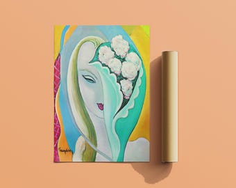 Derek and the Dominos Poster | Layla and Other Assorted Love Songs Poster | Rock Music Poster | Album Cover Poster | Music Poster Gift