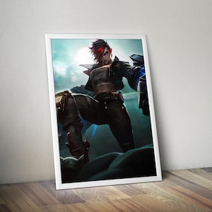 Arcane Brawler Vi Poster | Arcane Vi Video Game Poster | Gaming Poster | Game Poster | Gamer Poster Gift | Wall Decor | Game Print | Room