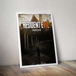 Resident Evil 7: Biohazard Poster | Resident Evil Video Game Poster | Gaming Poster | GamePoster | Gamer Poster Gift | WallDecor | GamePrint